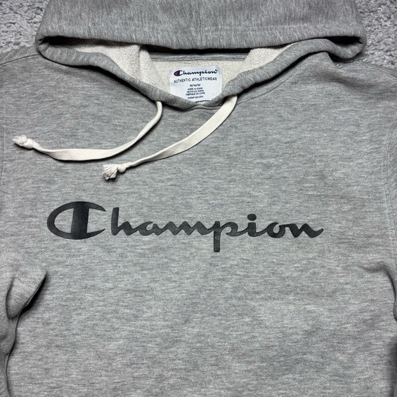 Champion Hoodie Womens Medium Hooded Sweatshirt Casual Outerwear Activewear Gym - Picture 3 of 5
